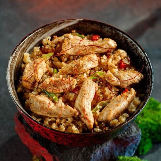 Rice bowl dish